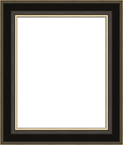 8" x 10" Frame - Black w/Trim. Includes Premium Plexiglass and Foam Backing Board. Order online in minutes. Free shipping. Made in USA