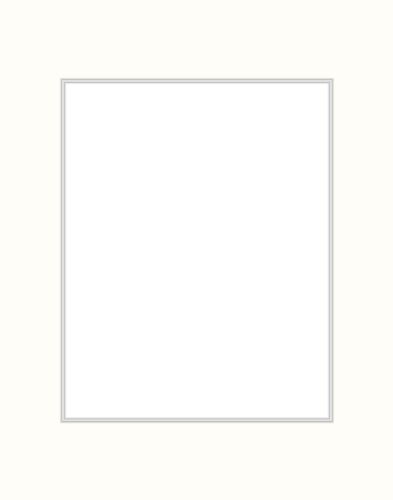 11" x 14" Mat - Arctic White with 7 ½" x 9 ½" opening. Unlimited Choice, Fast & Easy. Since 2012, Serving Artists Across the Country. Made in USA