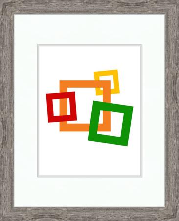 11x14" Rustic Matted Frame