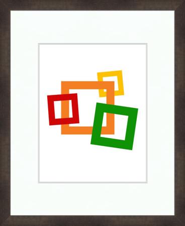 16x20" Walnut Matted Frame