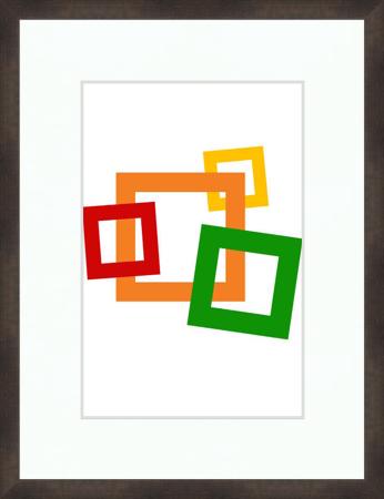 18x24" Walnut Matted Frame