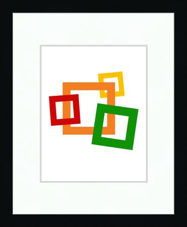 16x20" Black Matted Frame